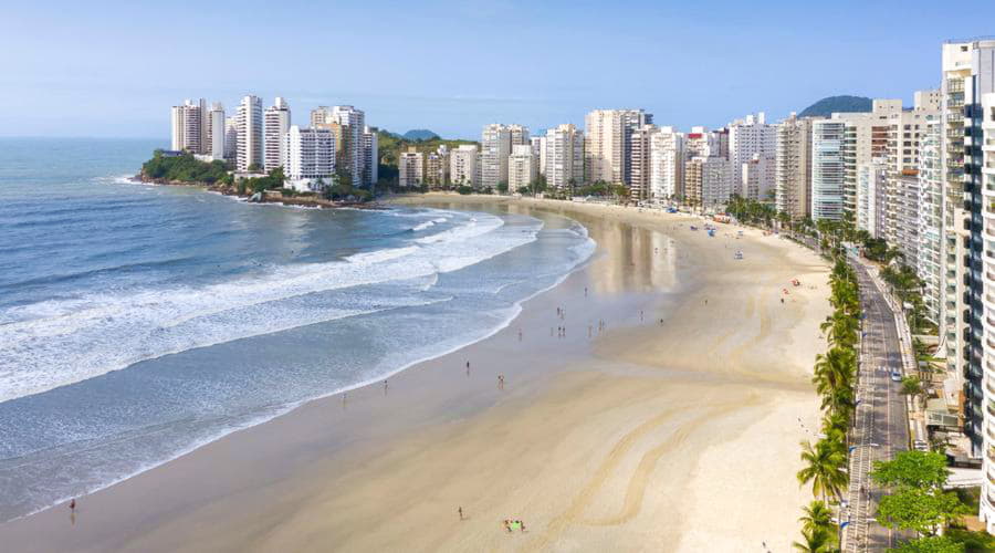 Meilleures options de location de voitures à Guarujá